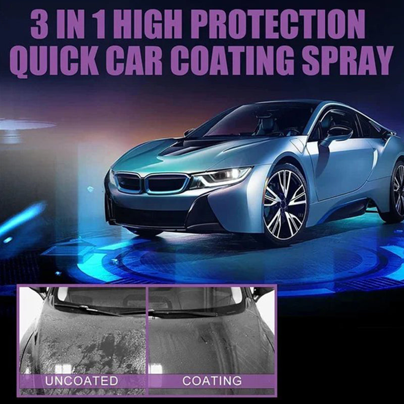 Coating Renewal Spray 120 ml | Waterless Wash & Scratch Repair Formula | Hydrophobic Nano Coating for Cars, Bikes & Boats