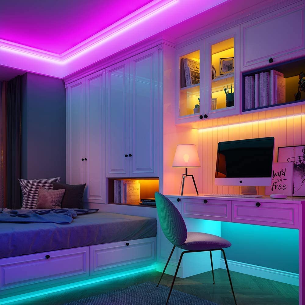 LED Light Strip RGB Colour Changing | Remote Control, Cuttable and Flexible | Waterproof IP65, 5 m to 20 m Lengths 3