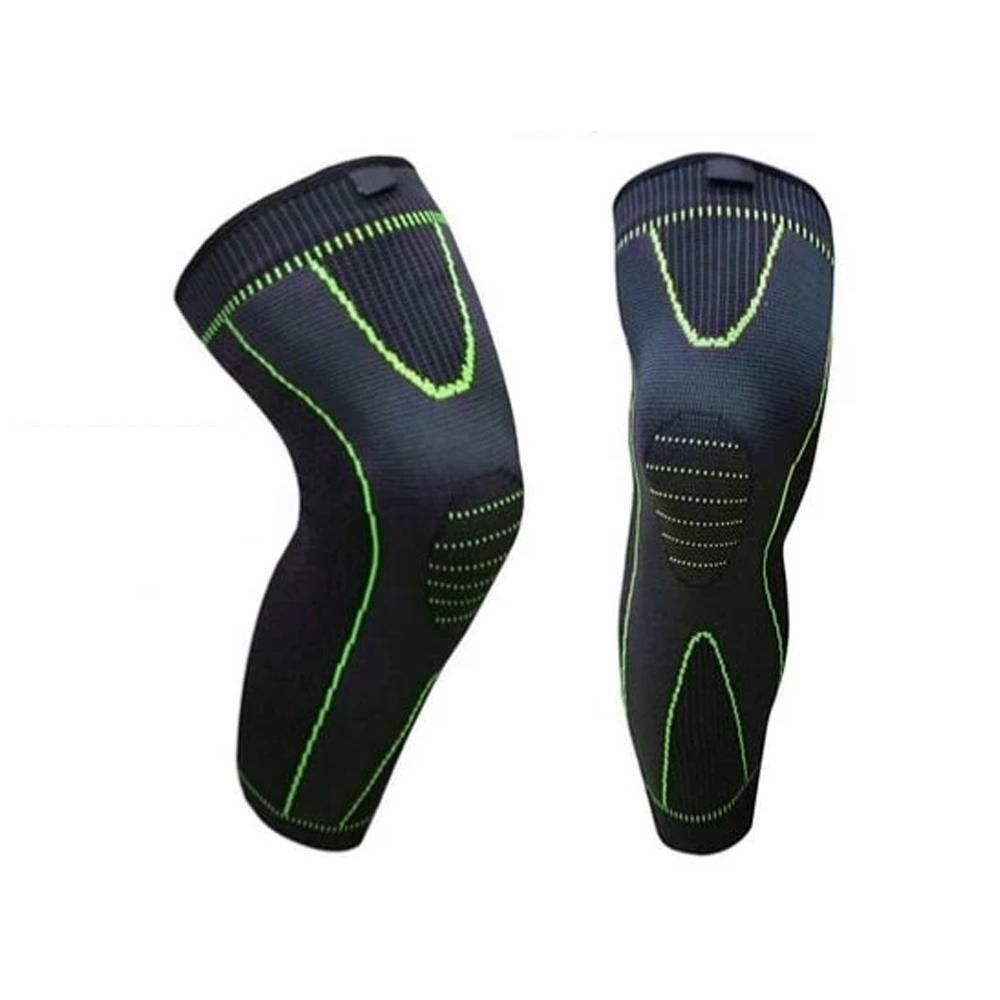 Compression Knee Sleeve for Sport & Fitness | Graduated Support for Joint, Ligament and Muscle Recovery | Spandex-Nylon Blend