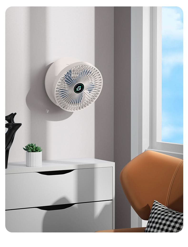 CoolBreeze | Portable Handheld Fan – Rechargeable & Compact Design