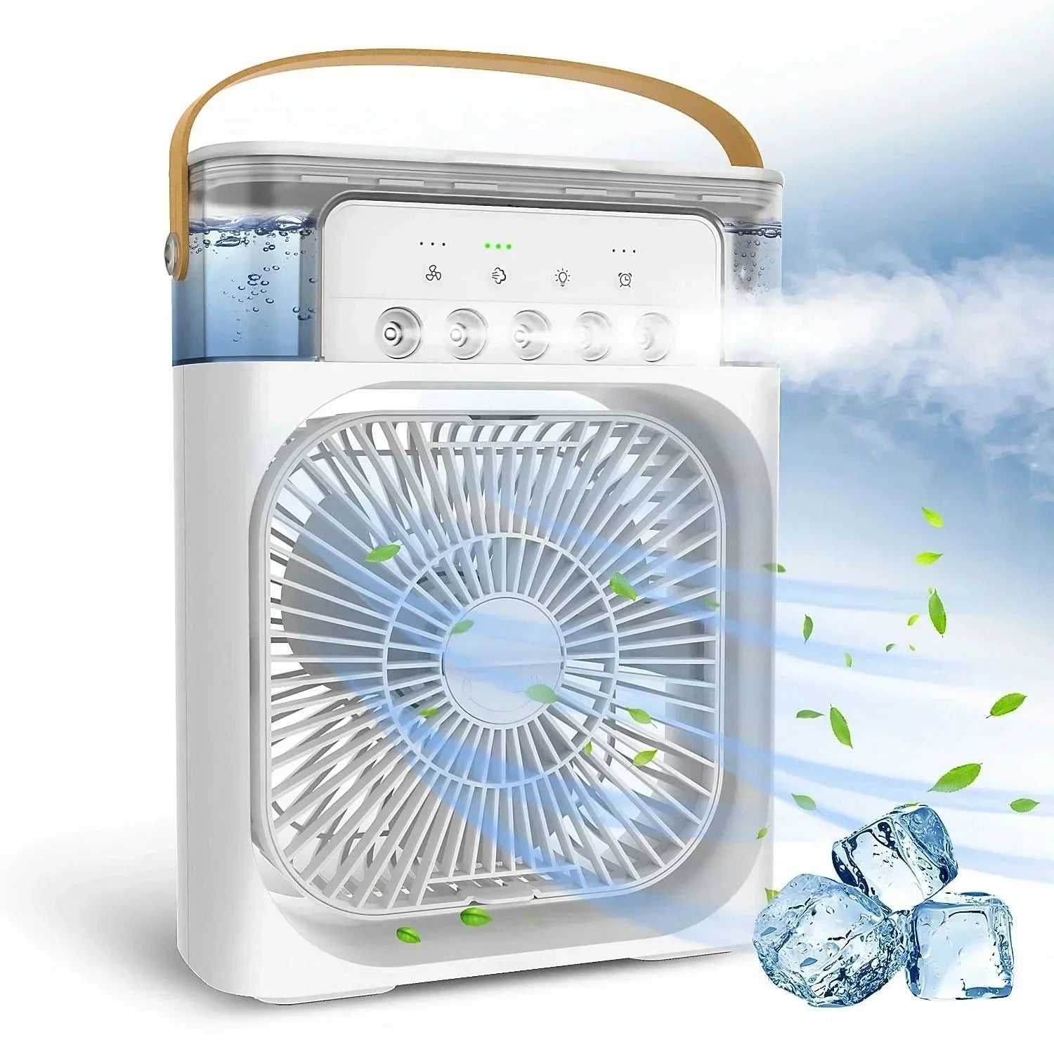 CoolBreeze | Portable USB Air Cooling Fan – Dual Functionality