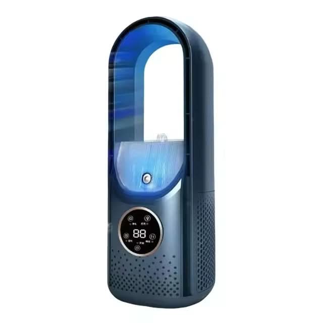 CoolMist | Blade-Free Fan With UV Air Purifier – Compact Design