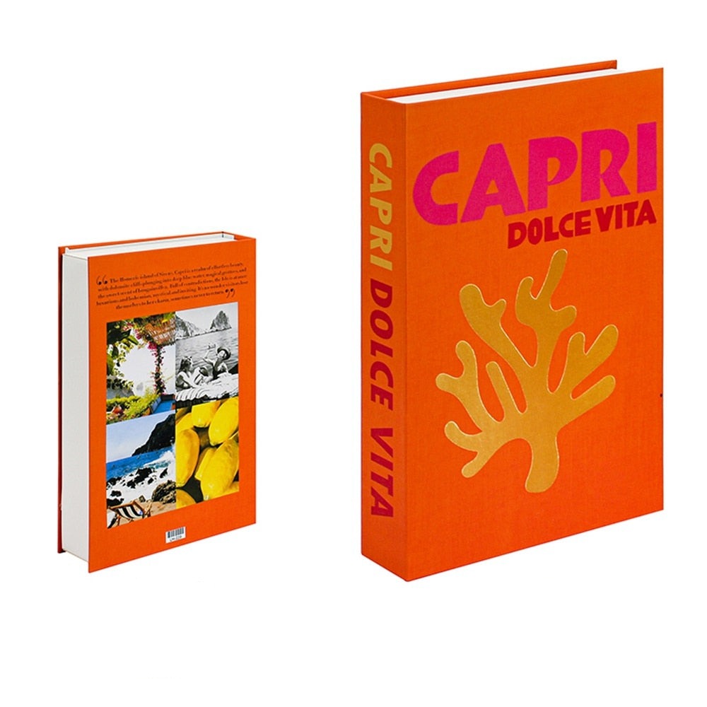 Decorative Books – Assorted Colors, Modern Design for Coffee Tables or as Interior Accents 0