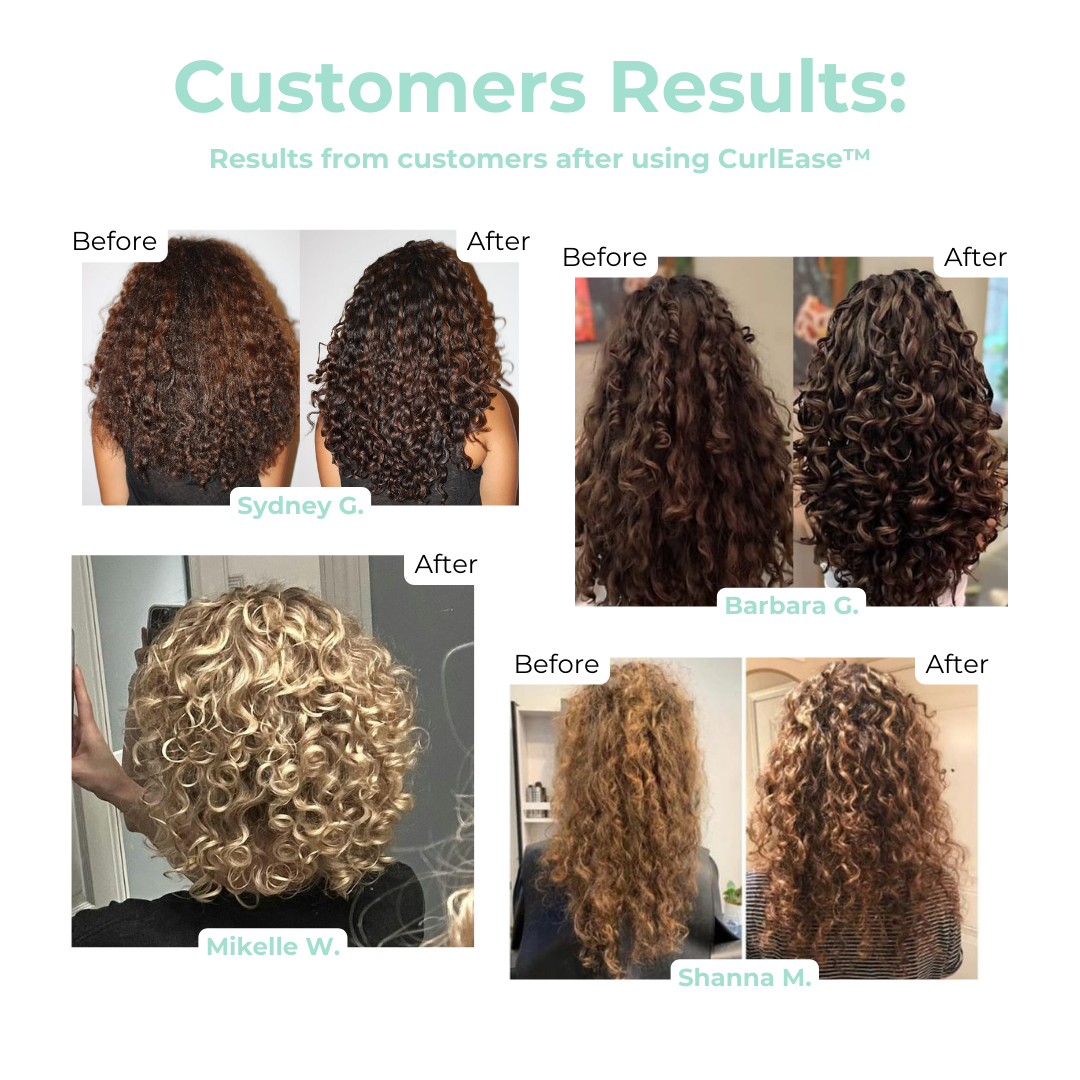 Detangling Curl Brush | Boar Bristle Grooves, Non-Slip Rubber Handle | Heat-Resistant, Frizz-Free Curl Styling Tool