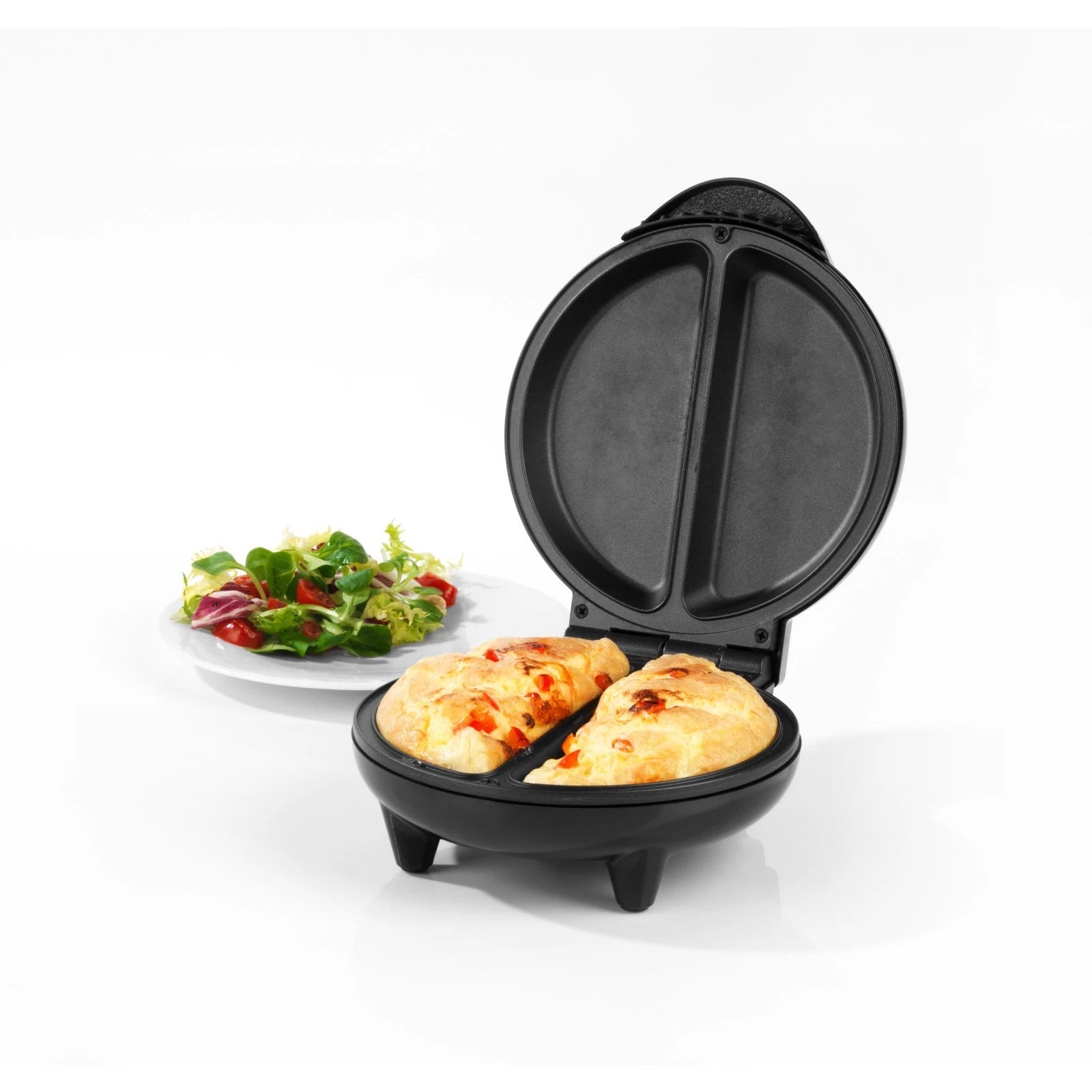 Dual Omelette Maker | Non-Stick 750W Double Egg Cooker