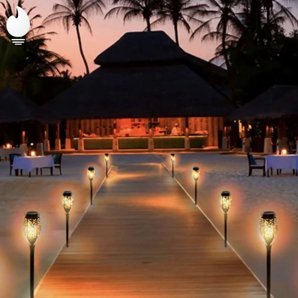 EcoBright | Solar Garden Lights - Waterproof LED Design for Outdoor Use