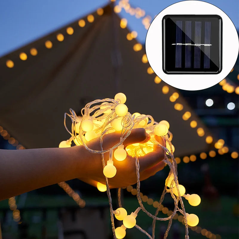 EcoGlow | Solar String Lights – IP65 Waterproof For Outdoor Use