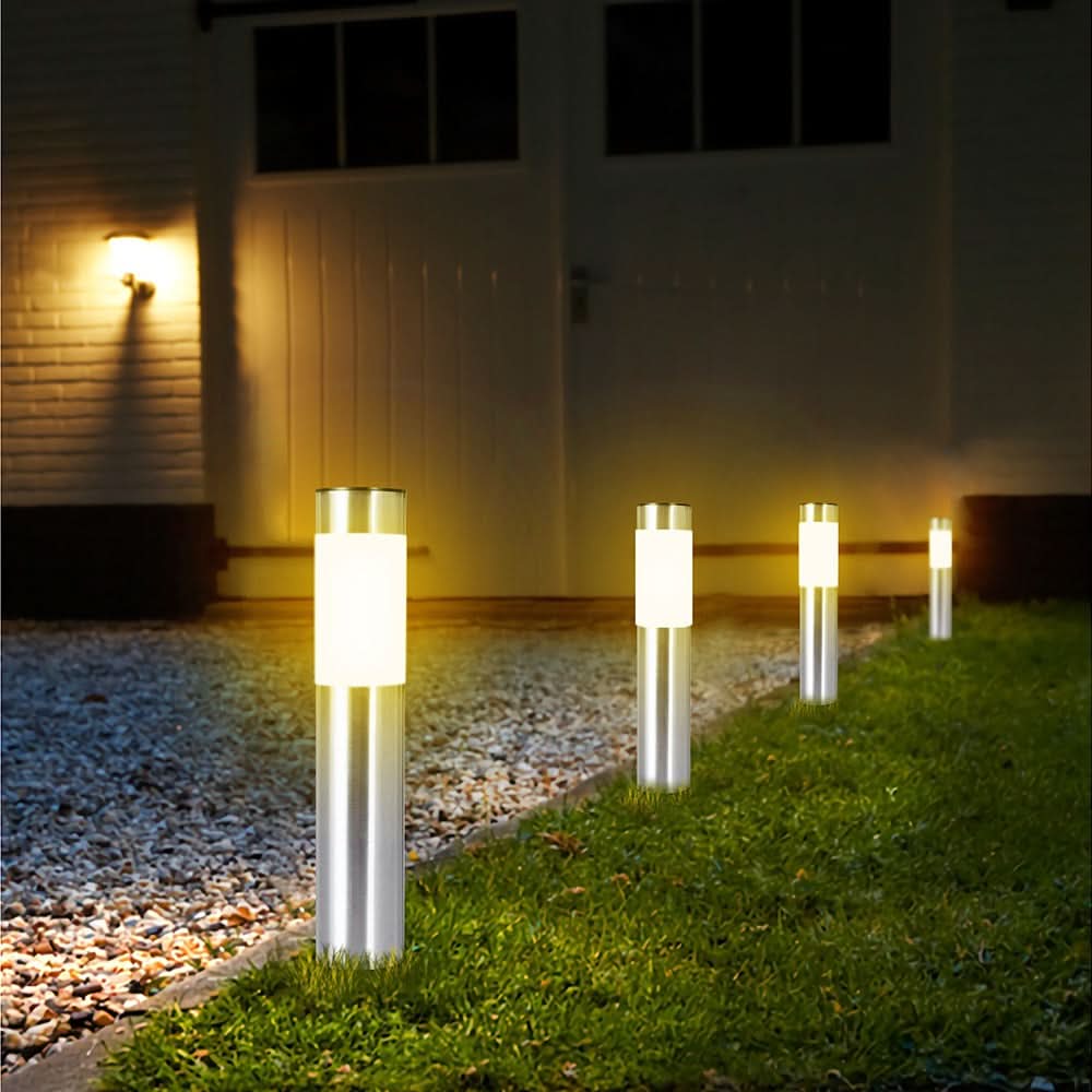 EcoTrack | Solar Pathway Garden Lights with Waterproof Design - LED Illumination