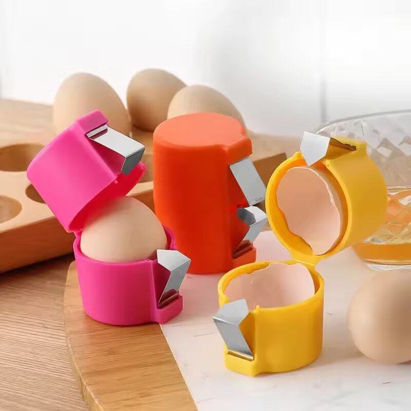 Egg Cracker Tool | Stainless Steel Egg Shell Opener & Topper Cutter