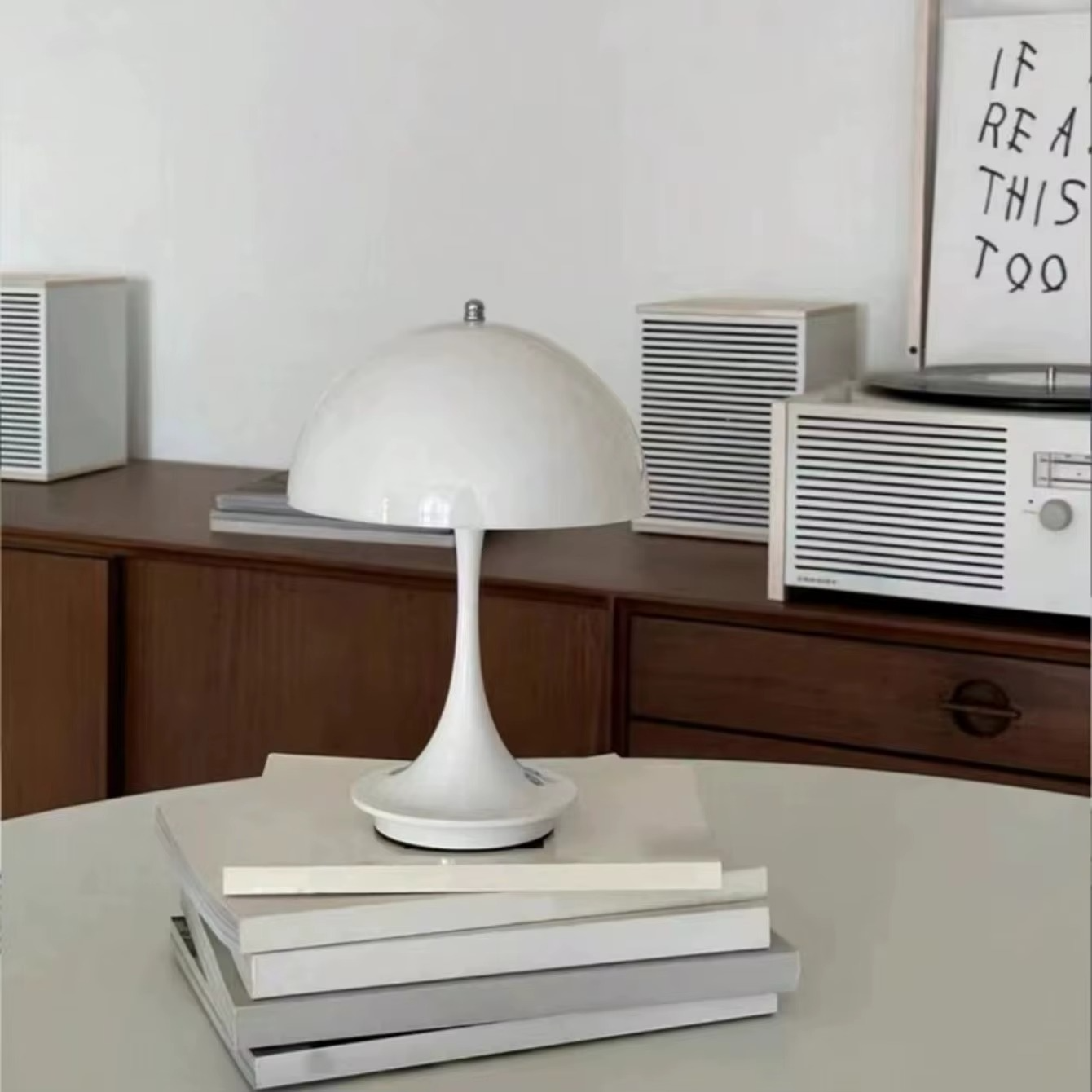 Electaura | Cordless LED Table Lamp – Scandinavian Minimalist Design
