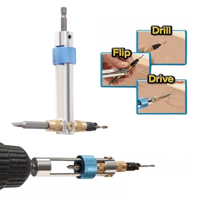 Electric Drill and Screwdriver Set | 2-in-1 Drill, Screwdriver and Impact Driver | Ideal for Woodworking Projects