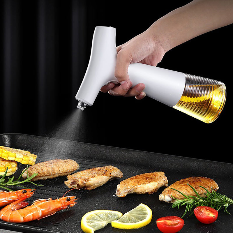 Electric Olive Oil Spray | One-Press Trigger, Clear Reservoir