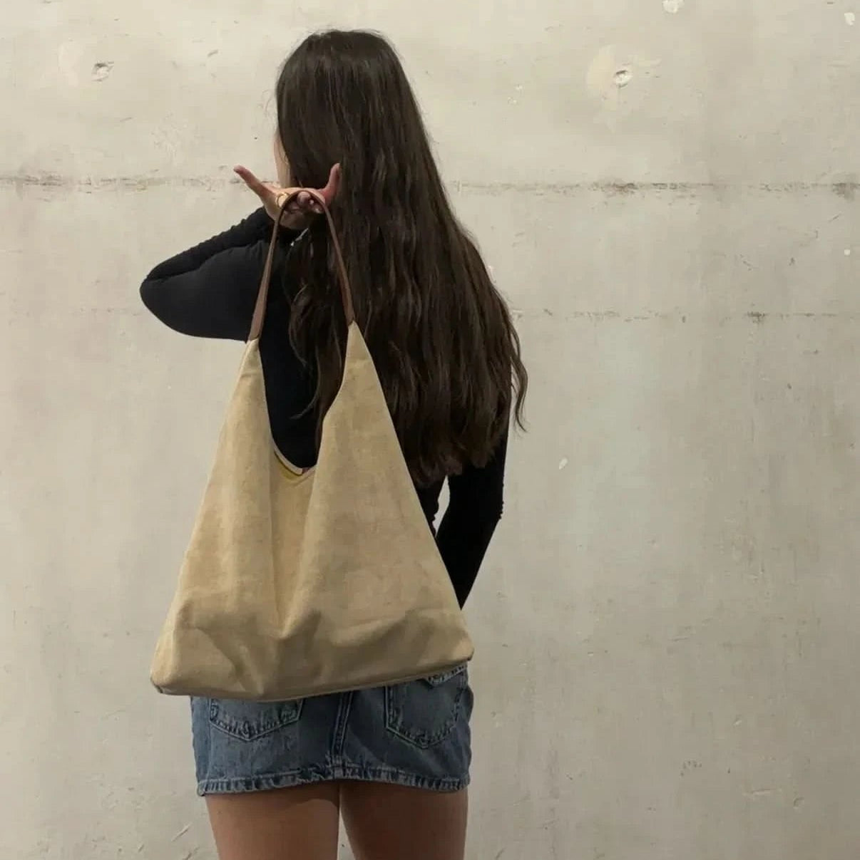 Elegant Suede | Shoulder Bag For Women - Adjustable Strap Design
