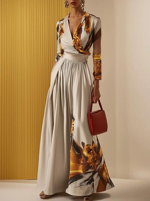 Emily | Elegant Flowy Wide-Leg Jumpsuit for Women