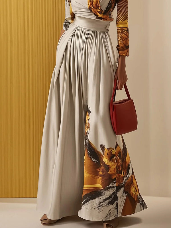Emily | Elegant Flowy Wide-Leg Jumpsuit for Women