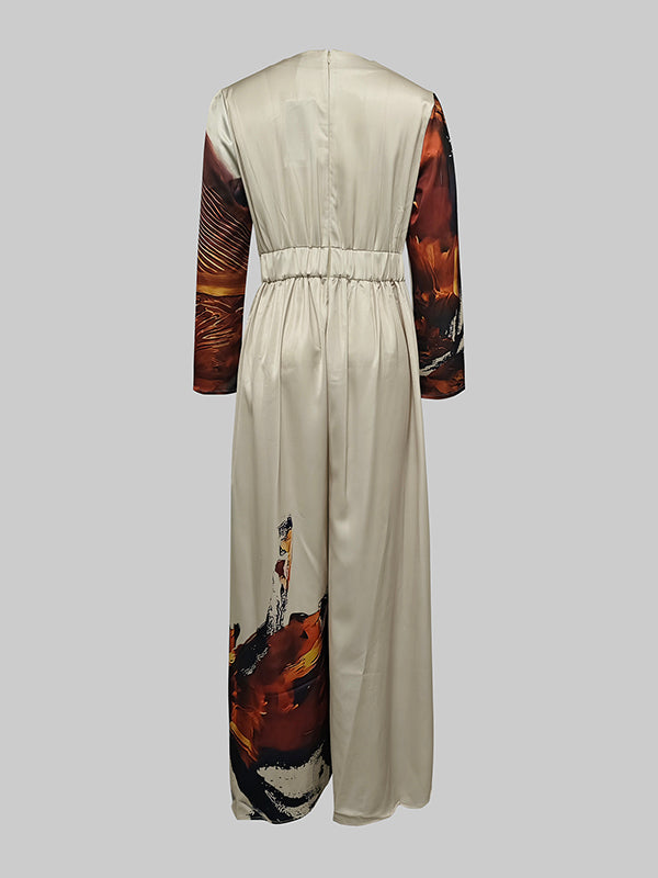 Emily | Elegant Flowy Wide-Leg Jumpsuit for Women