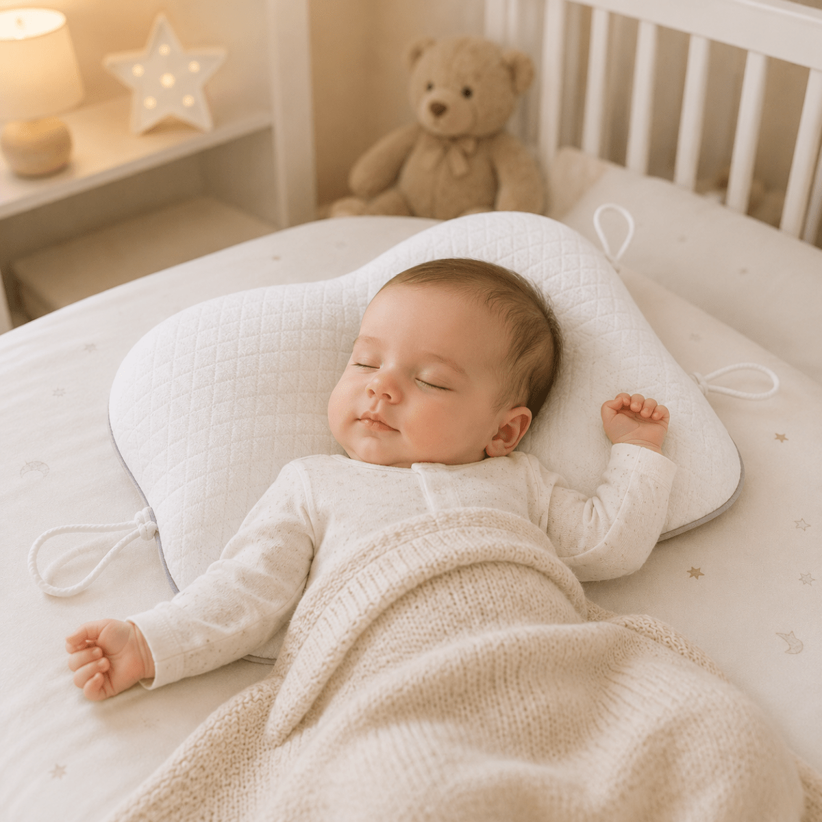 Ergonomic Baby Pillow | Padded Pillow For Babies