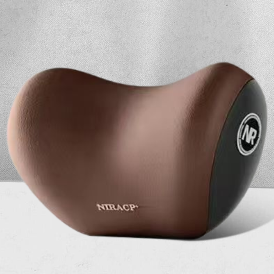 Ergonomic Car Pillow | ErgoRide Memory Foam Lumbar & Neck Support Set