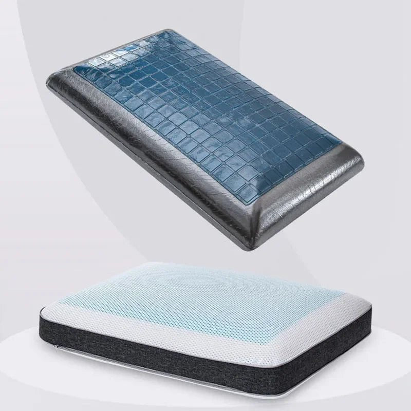 Ergonomic Gel Cooling Pillow | Memory Foam Support Pillow