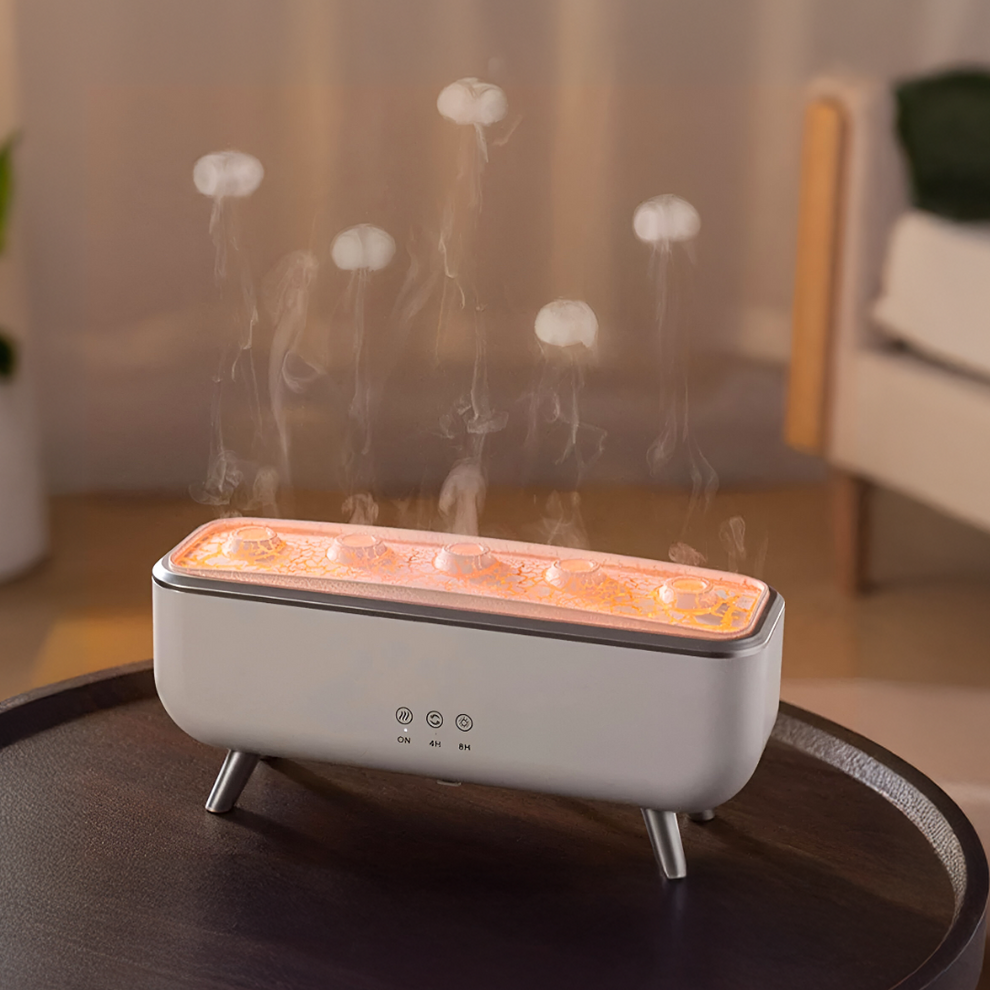 Essential Oil Diffuser ABS Housing | LED Mood Light and Mist Humidifier | 10.1 fl oz Tank for Hours of Continuous Use