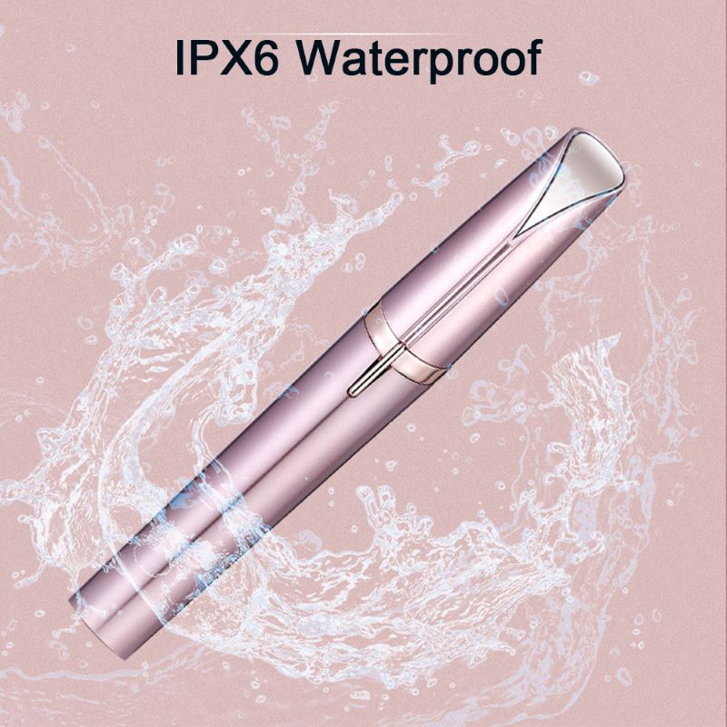 Eyebrow & Face Trimmer for Women | 360° Rotating Head, LED Light, USB Rechargeable | Painless, No Nicks or Redness