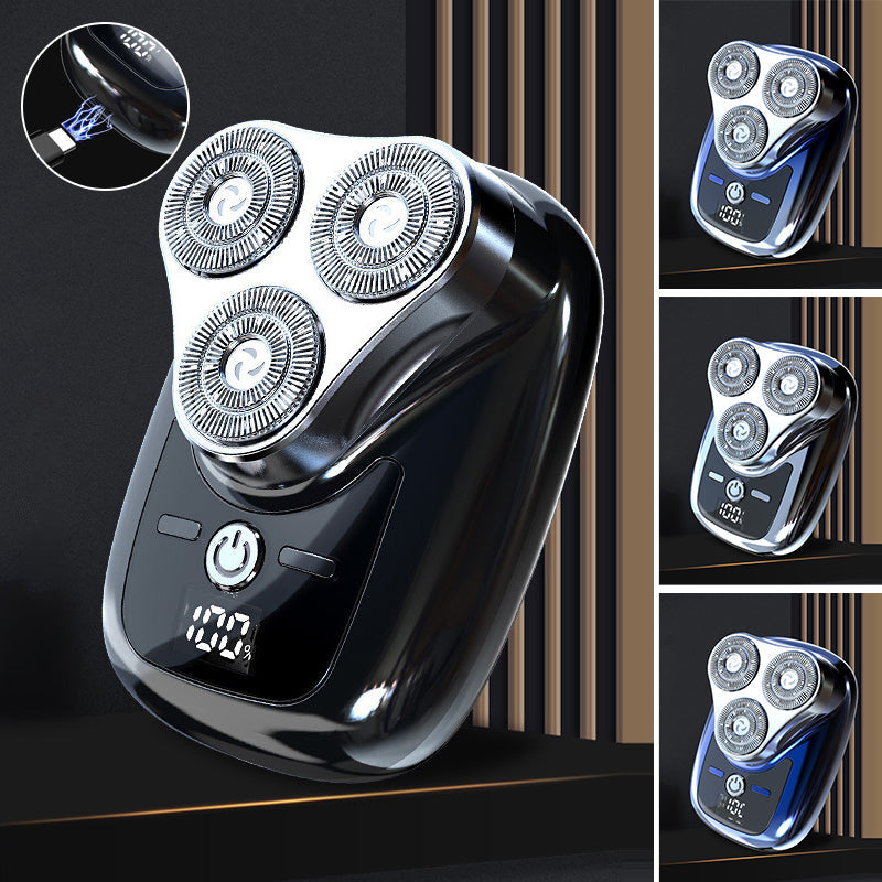 3-in-1 Electric Shaver | Waterproof Dry & Wet Shaving, Portable Travel Design | USB-C Rechargeable, Self-Sharpening Blades 6
