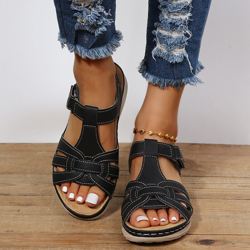 Fiona | Women's Sandals With Arch Support – Contoured Fit