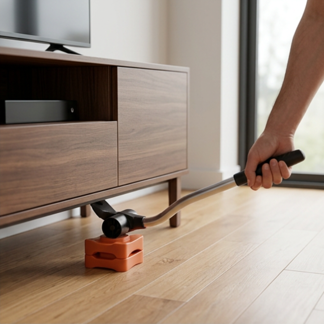 Furniture Moving Tool Set | Lever Bar & 360° Swivel Wheels | Lifts Up to 1,102 lbs Without Help or Floor Damage