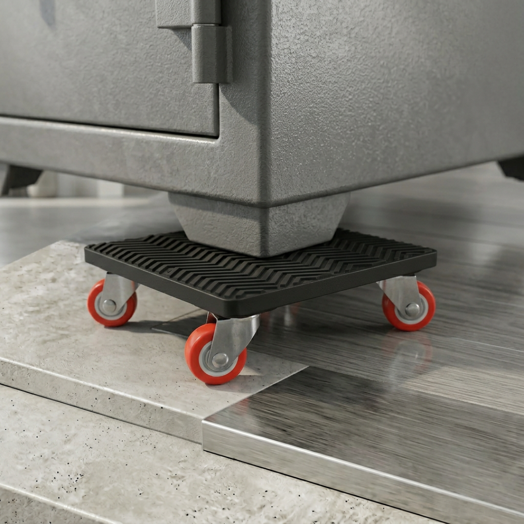 Furniture Moving Tool Set | Lever Bar & 360° Swivel Wheels | Lifts Up to 1,102 lbs Without Help or Floor Damage