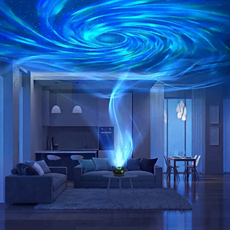 Galaxy Projector Night Light USB Powered App Control 3