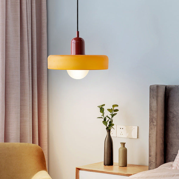 Glass Pendant Light | Adjustable Cable Length & G9 Fitting | Diffused, Warm Glow for Dining and Living Spaces Alike