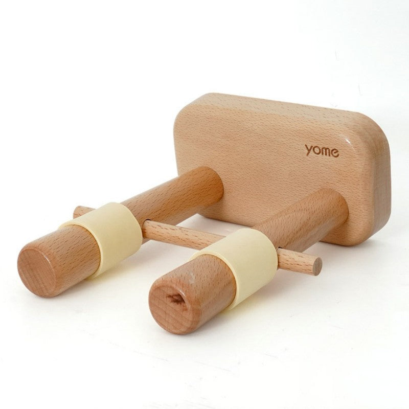 Guitar Wall Hanger | Two Padded Pegs On A Compact Plate