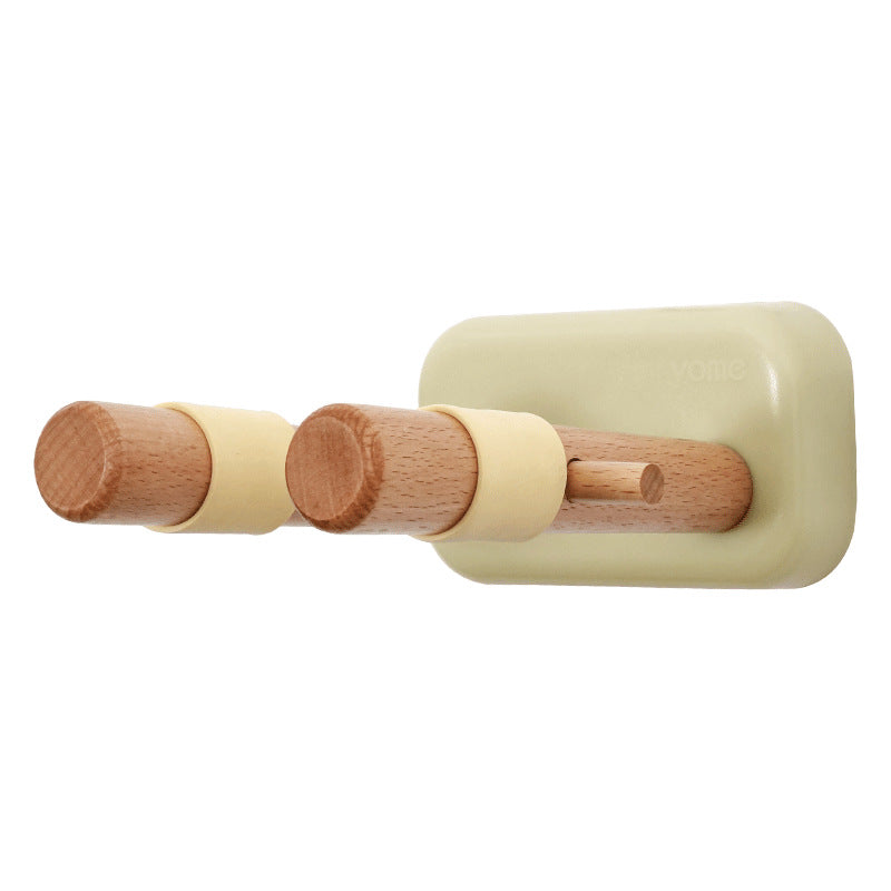 Guitar Wall Hanger | Two Padded Pegs On A Compact Plate