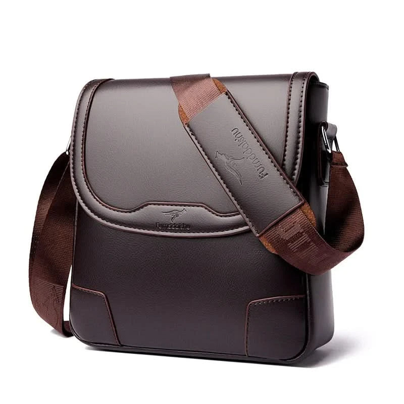 Gustavo | Men's Messenger Bag - Elegant Leather Design with Organized Compartments