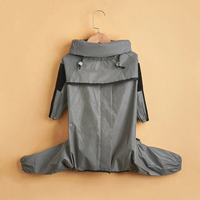 Dog Rain Coat with Legs, Waterproof Polyester | 5 Sizes Pug to Mastiff | Reflective All-Weather Protection & UV Safety 18