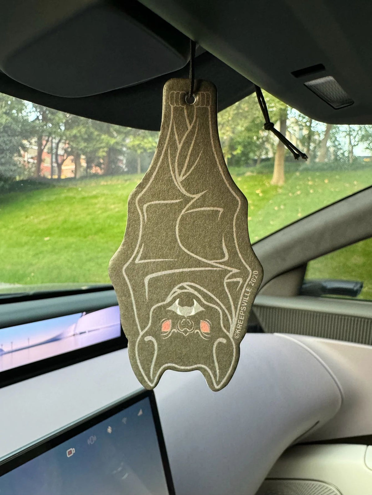 Hanging Bat Air Freshener Pendant | Aromatherapy Scented Paper Design | Long-Lasting Car, Closet & Room Fragrance Accessory