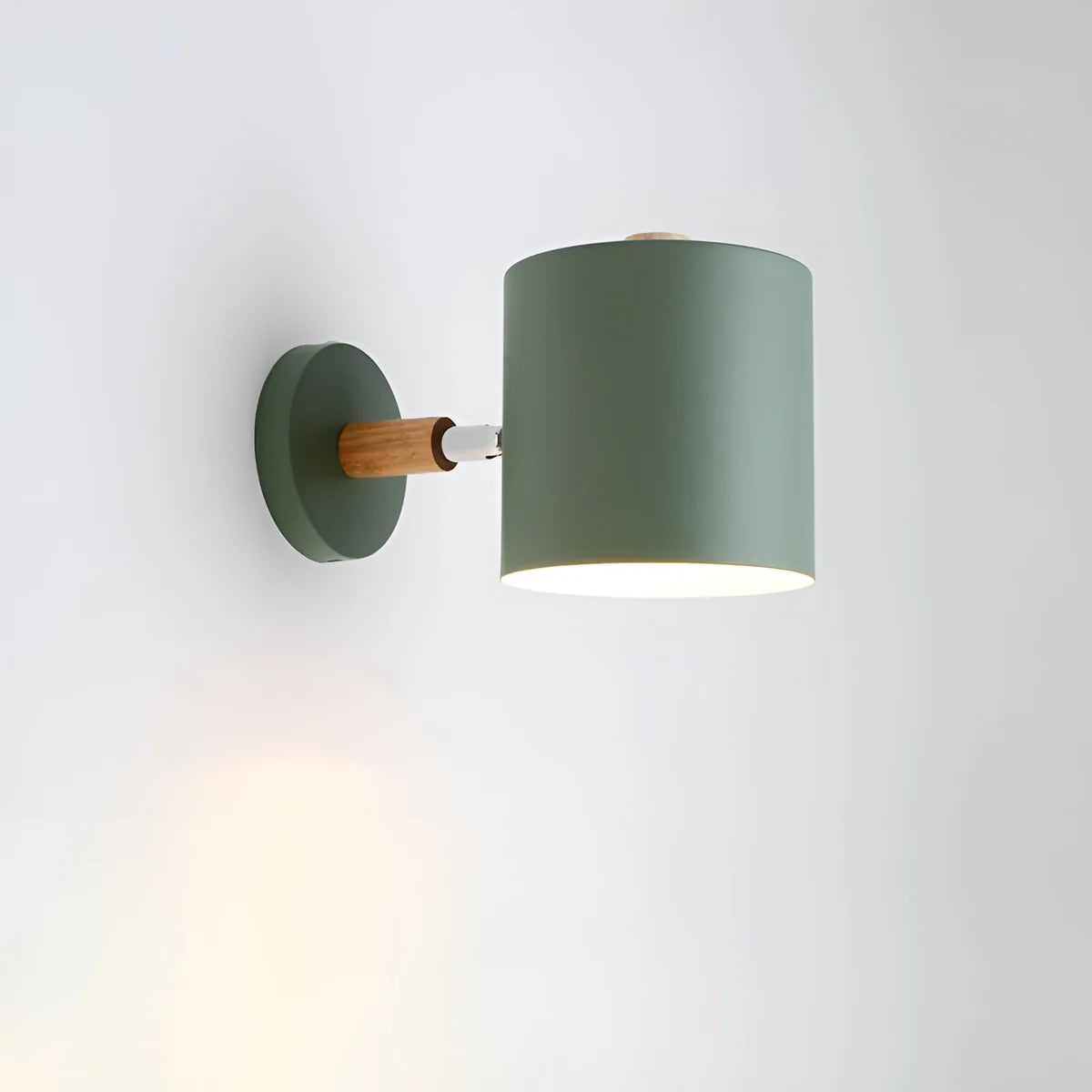 Adjustable Wall Lights | Tilting Drum Shade, Short Arm
