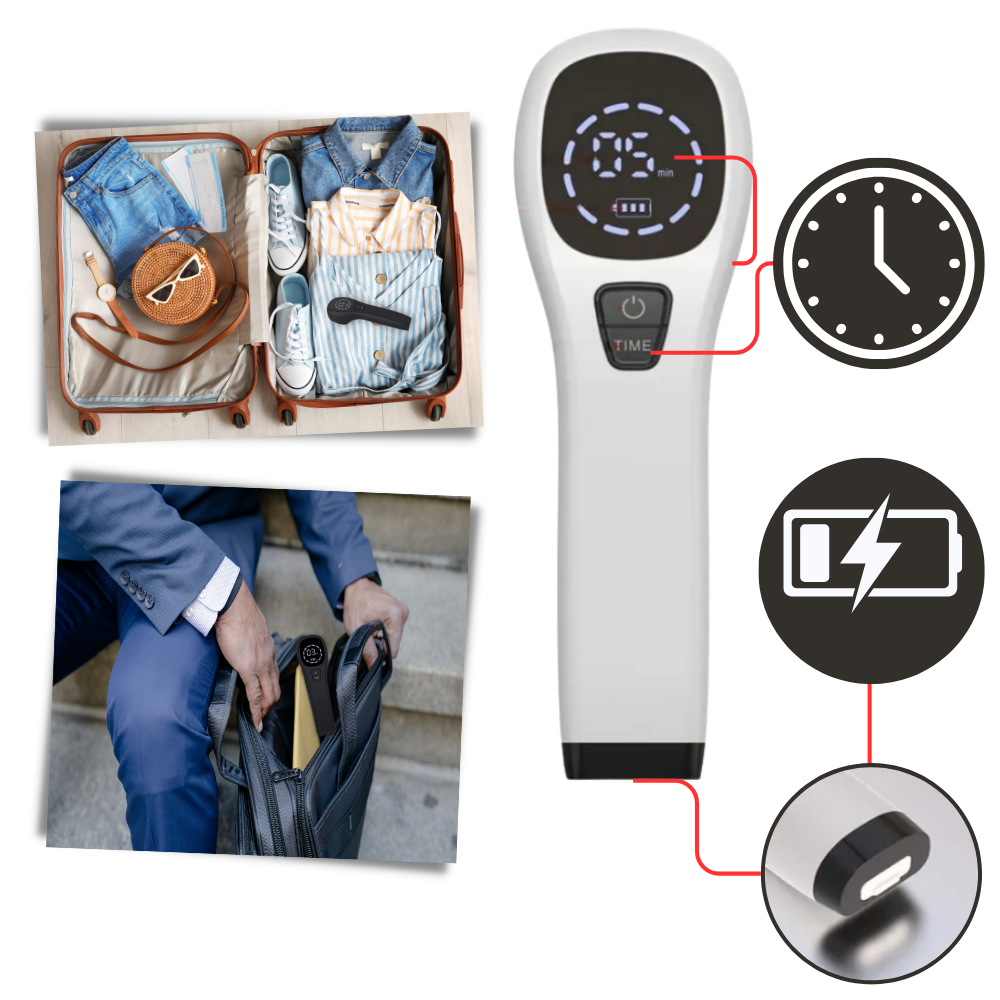 Infrared Therapy Device for Dogs | Dual-Wavelength 808nm & 650nm Technology | Non-Invasive Joint, Skin & Mobility Relief