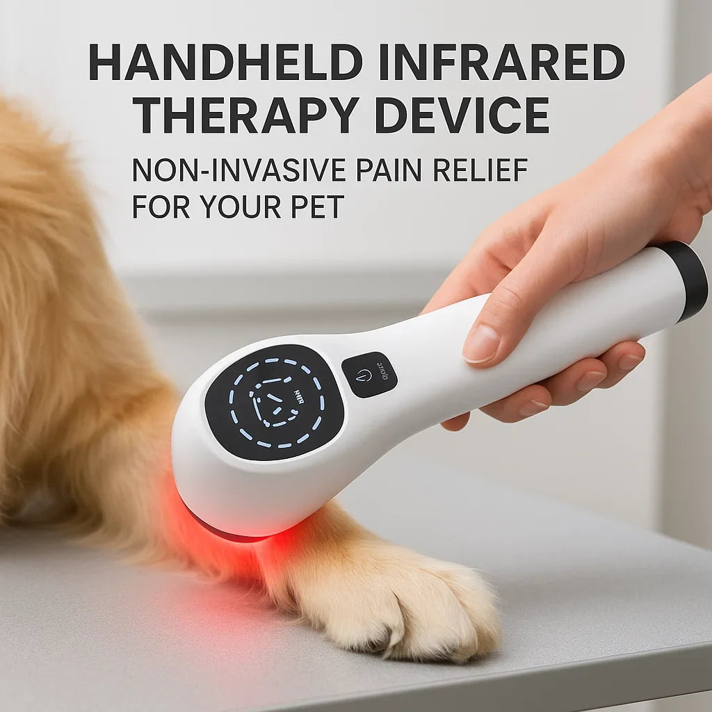 Infrared Therapy Device for Dogs | Dual-Wavelength 808nm & 650nm Technology | Non-Invasive Joint, Skin & Mobility Relief