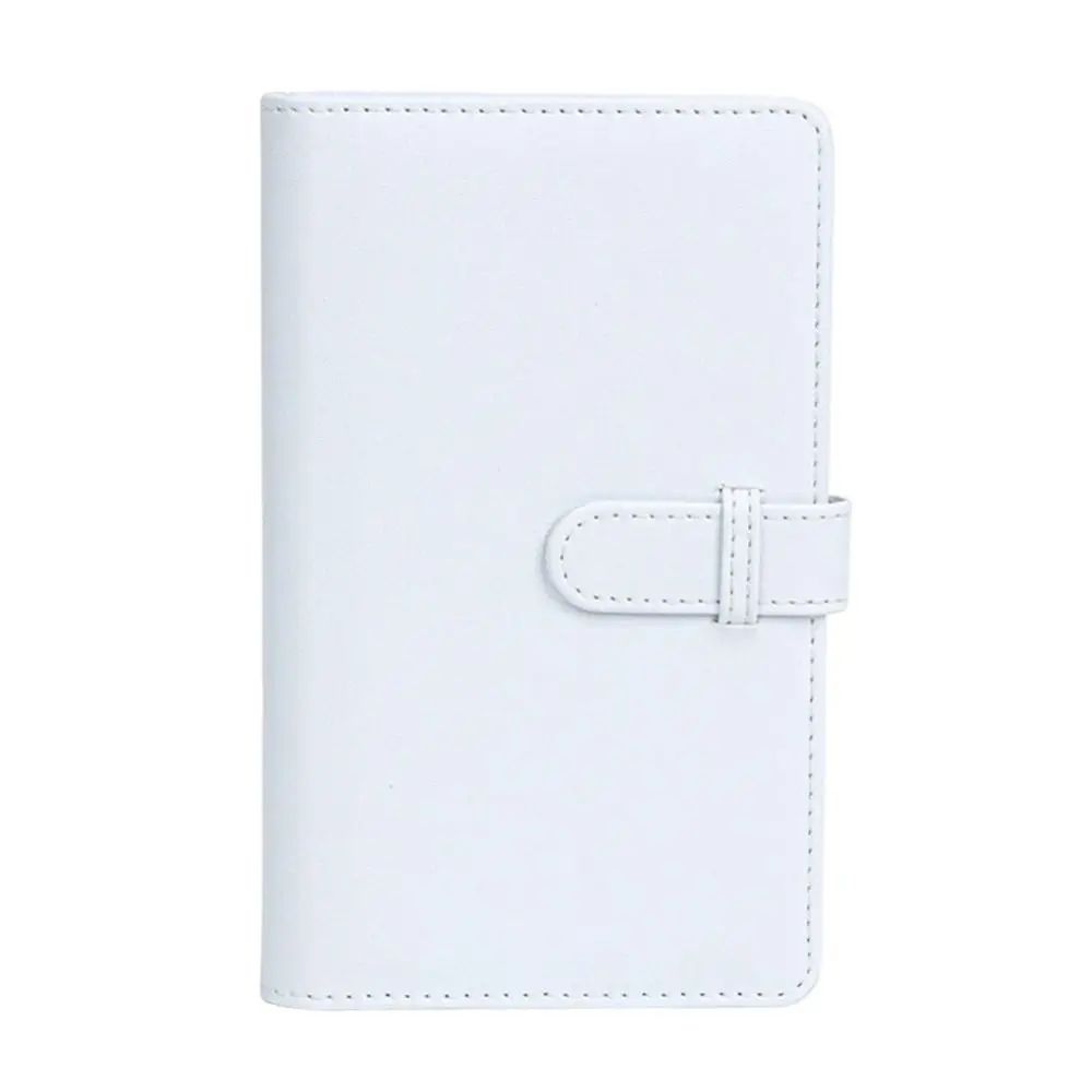 Instax Mini Photo Album PU Leather | 108 Pocket Capacity, Transparent Sleeves | Protects & Organises Instant Prints