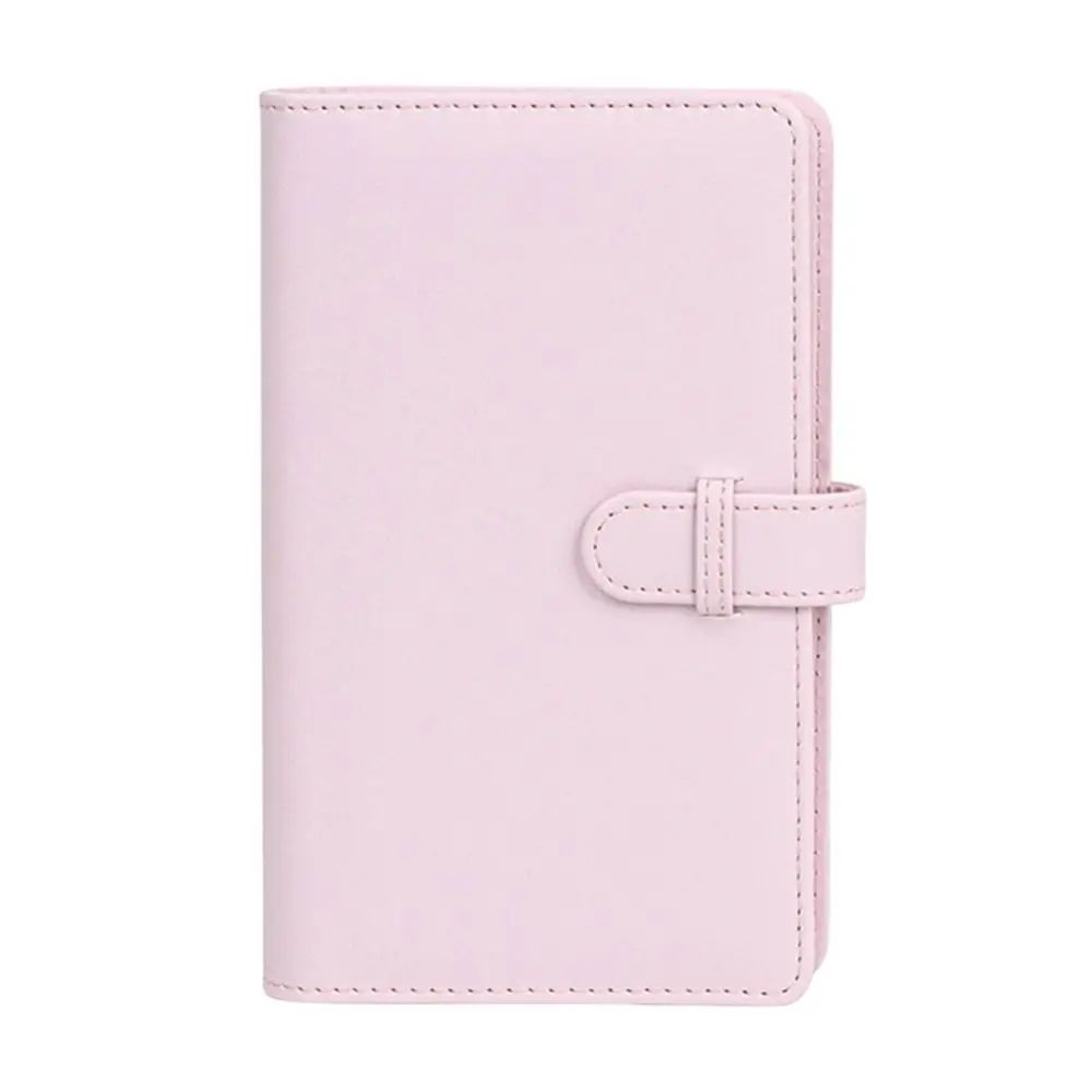 Instax Mini Photo Album PU Leather | 108 Pocket Capacity, Transparent Sleeves | Protects & Organises Instant Prints
