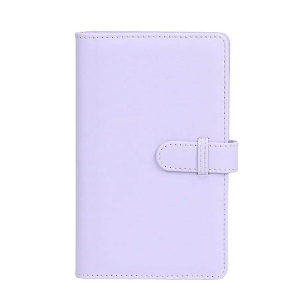 Instax Mini Photo Album PU Leather | 108 Pocket Capacity, Transparent Sleeves | Protects & Organises Instant Prints