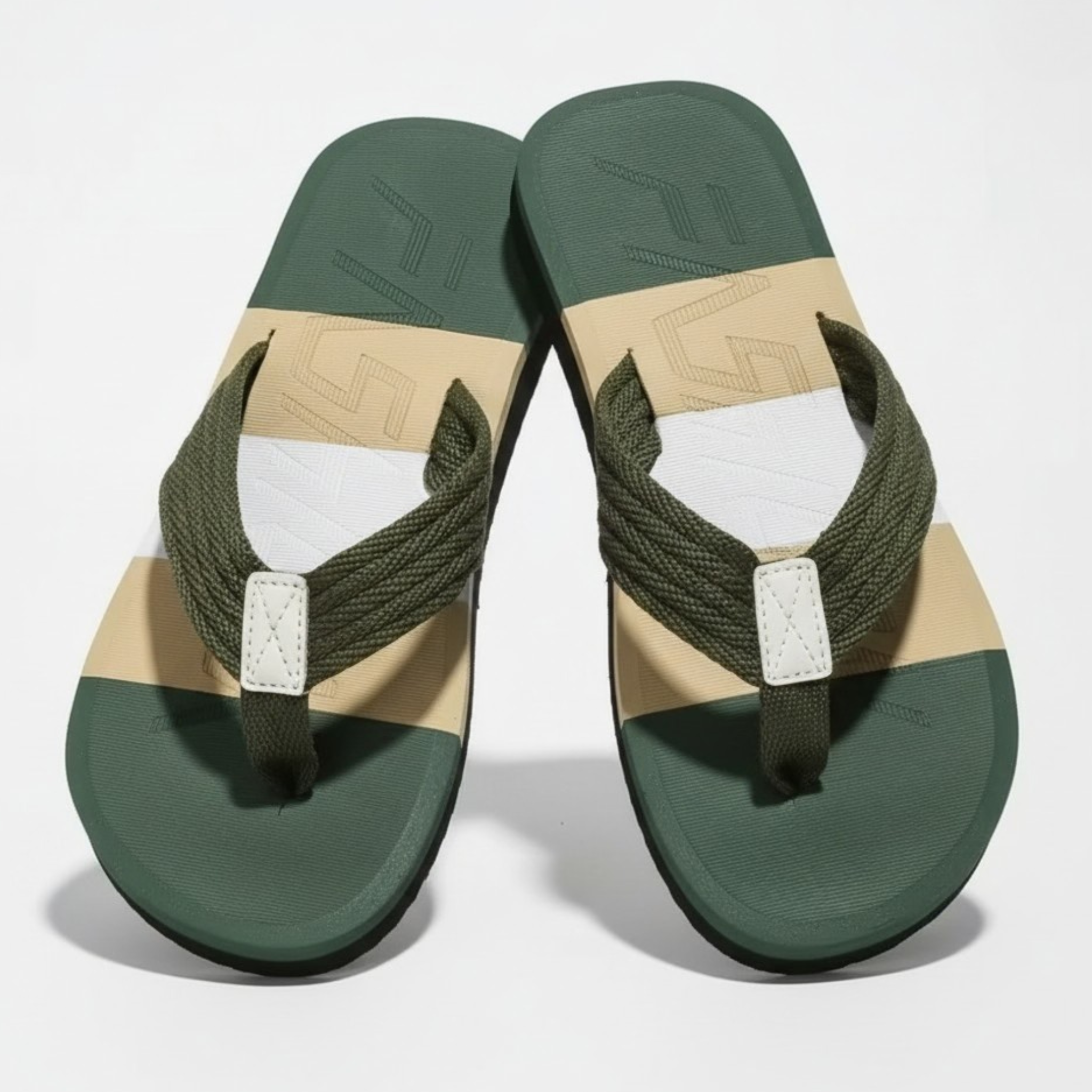 Justin | Men's Sandals with Woven Straps - Comfortable Slip-On Design