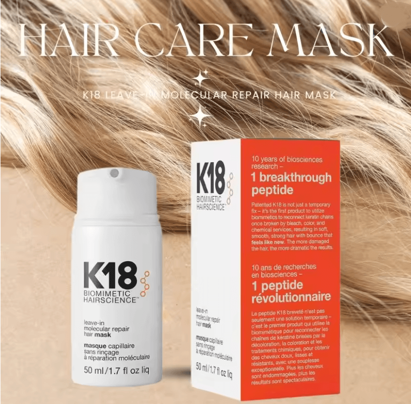 Keratin Repair Hair Mask Leave-In Treatment | For Damaged, Dry, Frizzy Hair | Softens, Smooths and Reduces Frizz