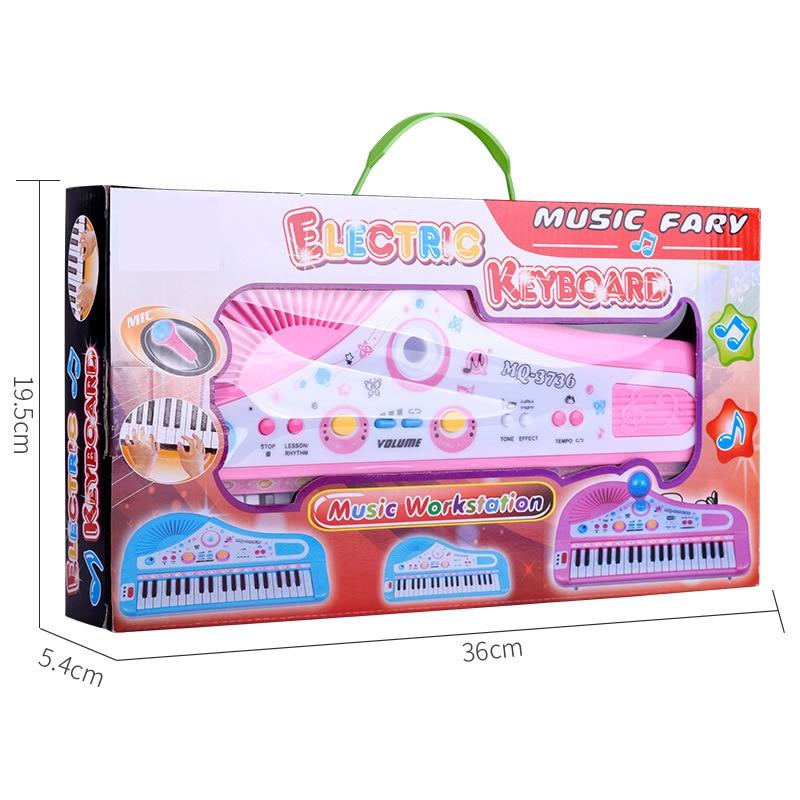 Keyboard Piano Toy Plastic | Interactive Parent-Child Play | Lights, Sounds and Musical Learning for Young Children