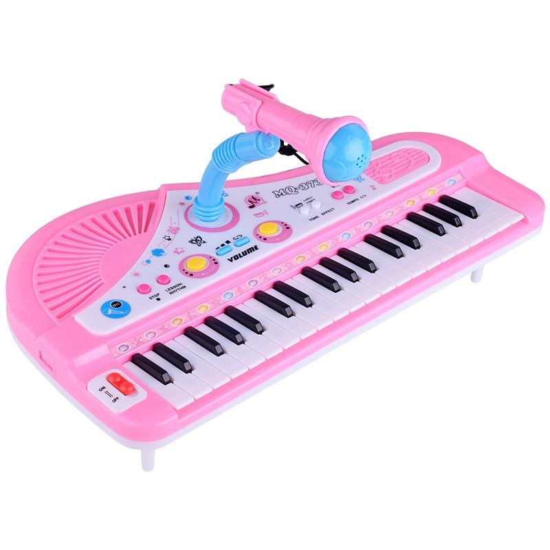 Keyboard Piano Toy Plastic | Interactive Parent-Child Play | Lights, Sounds and Musical Learning for Young Children