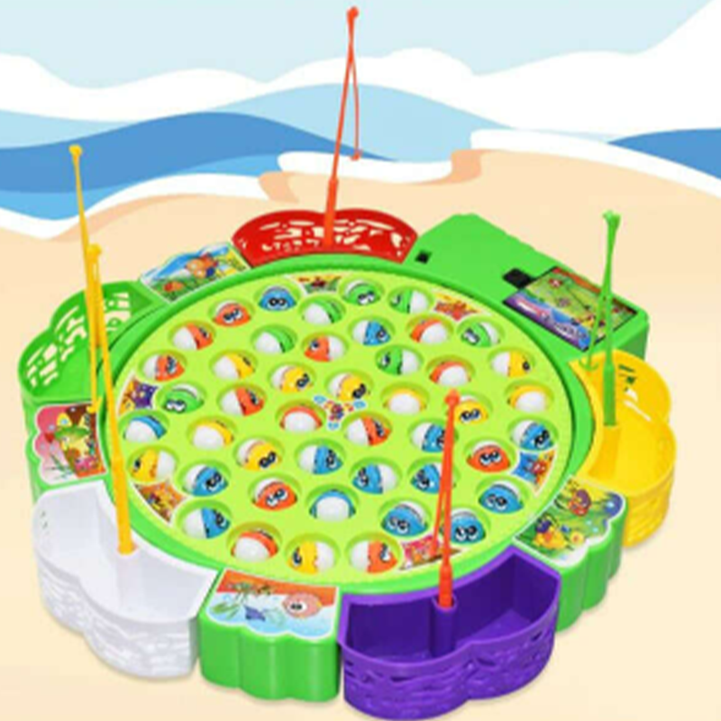 Kids Fishing Game Toy | Battery-Operated Rods & Fish Set | Builds Hand-Eye Coordination, Patience and Focus Skills