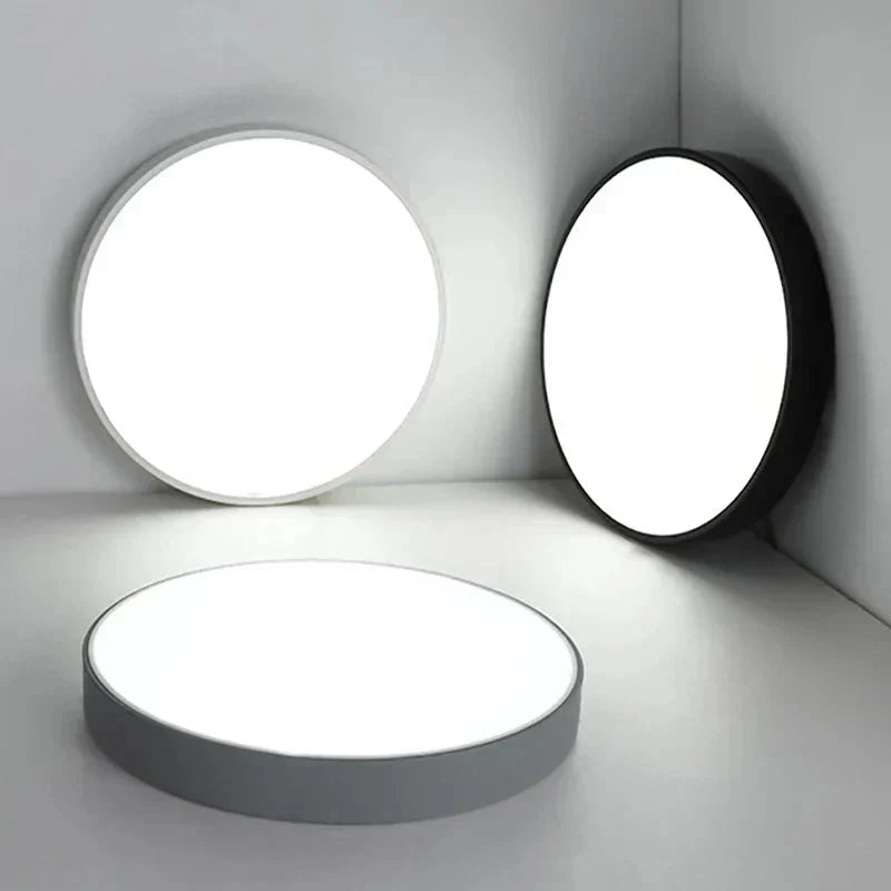 Modern Minimalist Round LED Ceiling Light 1-Light Lasson Living