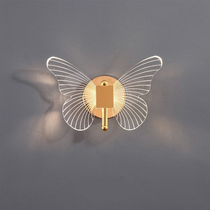 LED Wall Light Iron and Acrylic | Hardwired Fixed Mount | Low Energy Consumption for Bright, Even Illumination Indoors