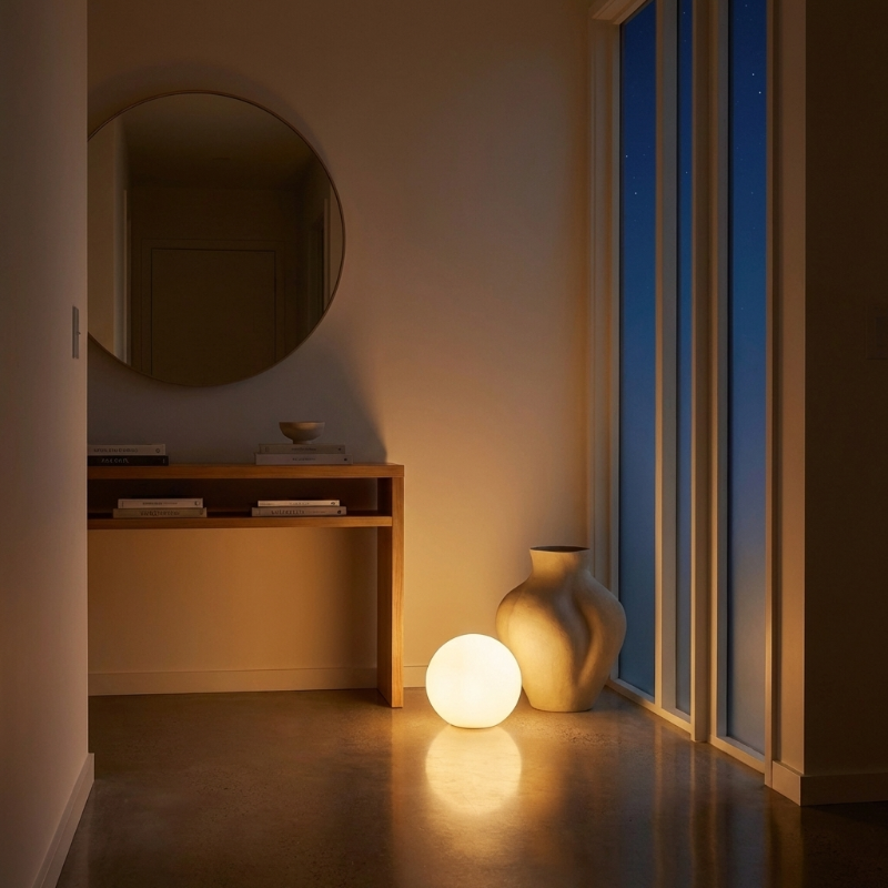 LED Garden Light – Rechargeable Waterproof Color-Changing Ball Design